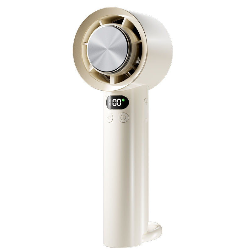 High-Speed Portable Fan with Ice Pack & 100-Level Adjustable Wind