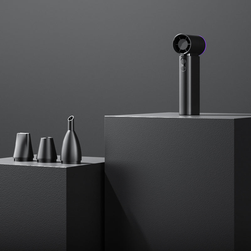 2025 Cross-border New Product: High-speed Handheld Violent Fan, Strong Blowing and Dust Blowing, USB Boost Turbine, Micro Mini Fan