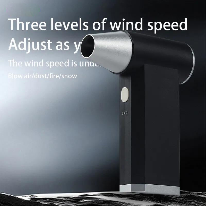 110000 RPM Portable Hand Held Powerful Jet Dry Mini Super Jet Blower Air Duster Mini Turbo Jet Fan for Car Cleaning Camping