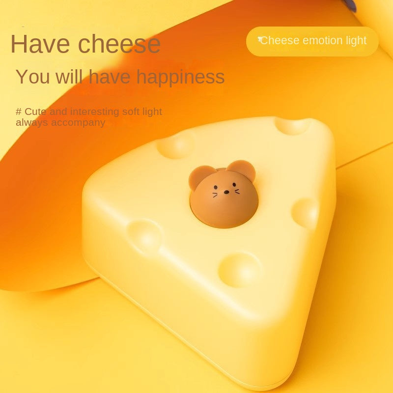 Kawaii'S Little Vegetable Chicken Little Night Light Bedroom Cute Atmosphere Light Orange