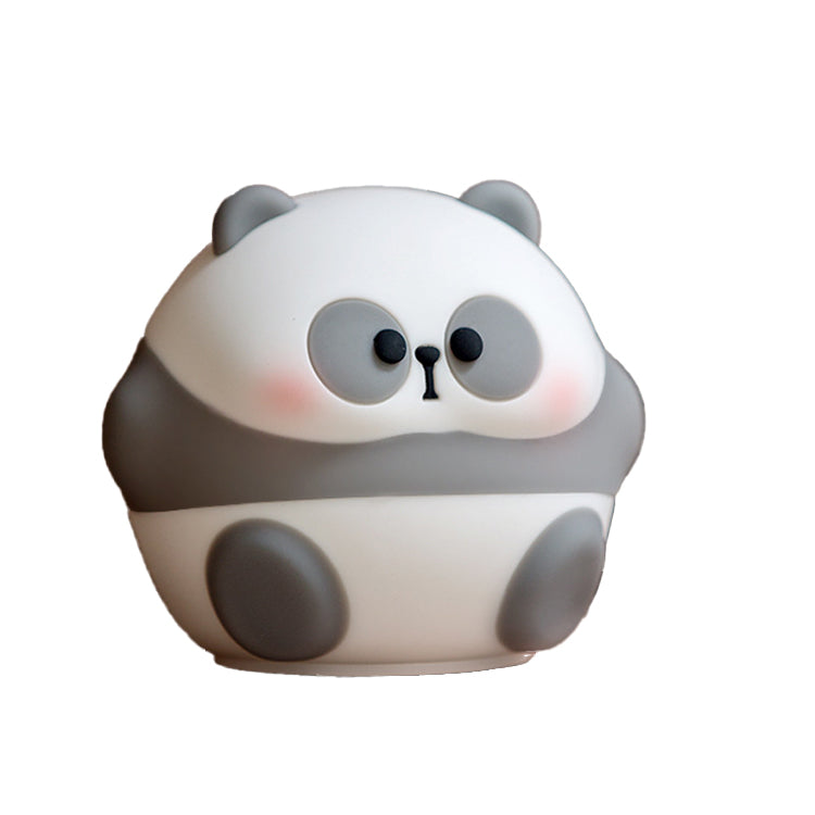 Night Light for Kids Bedroom Soft Light Sleep Bedside Table Lamp USB Rechargeable Nursery Lights Silicone Kawaii Animal Shape Pat Lamp Gifts for Kids Toddler Boys Girls (Panda)