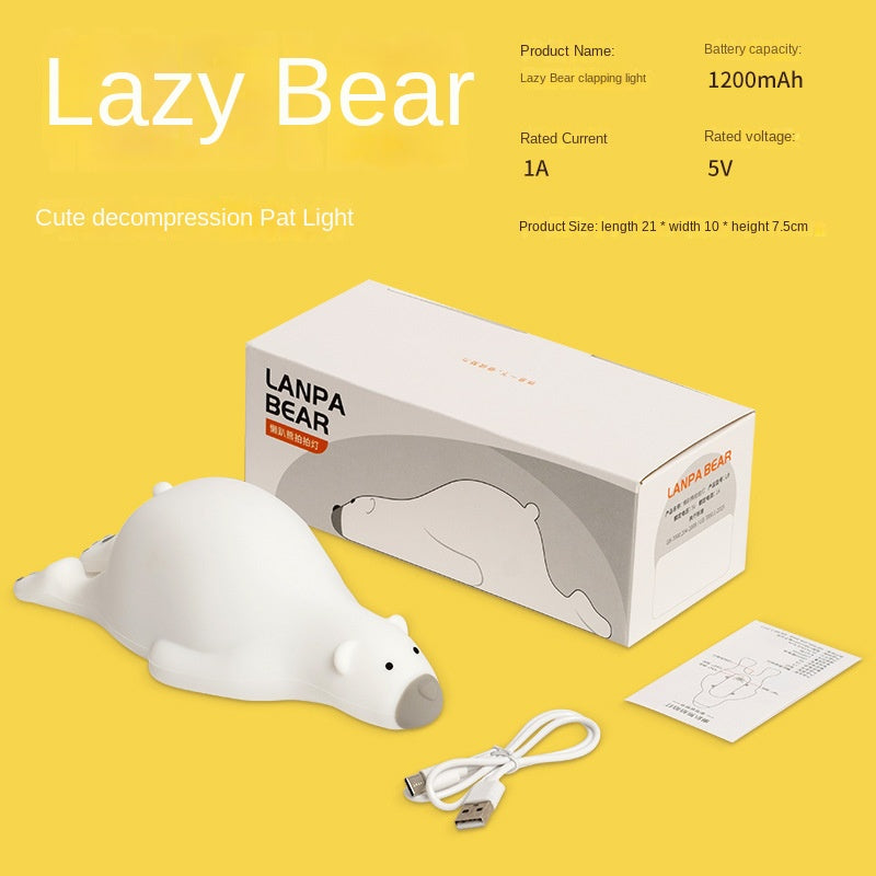 Night Light, Cute, Rechargeable, Nursing Light, 3-Stage Dimming, Bedside Lamp, Interior, Birthday, Baby Shower, Gift