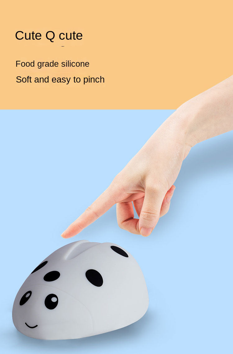 Night Light for beetle beetle Light Nightlights for Children Animal Light 7 Breathing Color Light Cute beetle Gift for Baby Girl Bedroom (beetle Lamp)