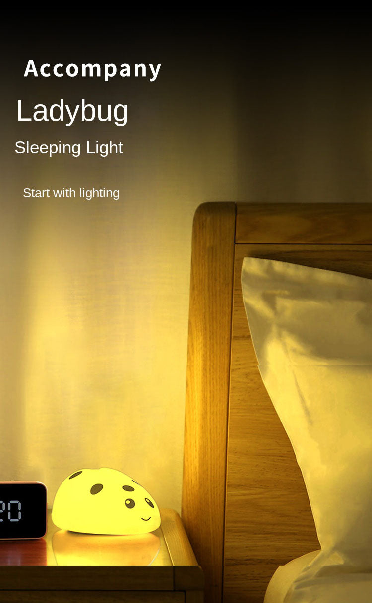 Night Light for beetle beetle Light Nightlights for Children Animal Light 7 Breathing Color Light Cute beetle Gift for Baby Girl Bedroom (beetle Lamp)
