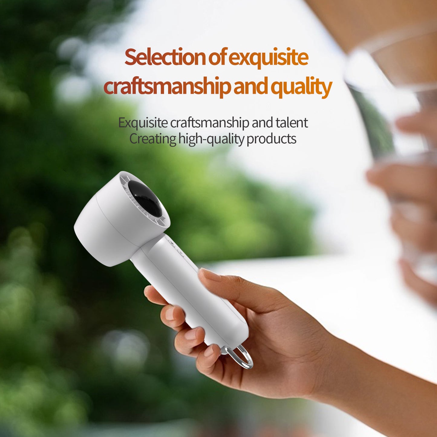 New Creative 100-speed High-speed Handheld Mini USB Fan Outdoor Desktop Violent Turbo Fan