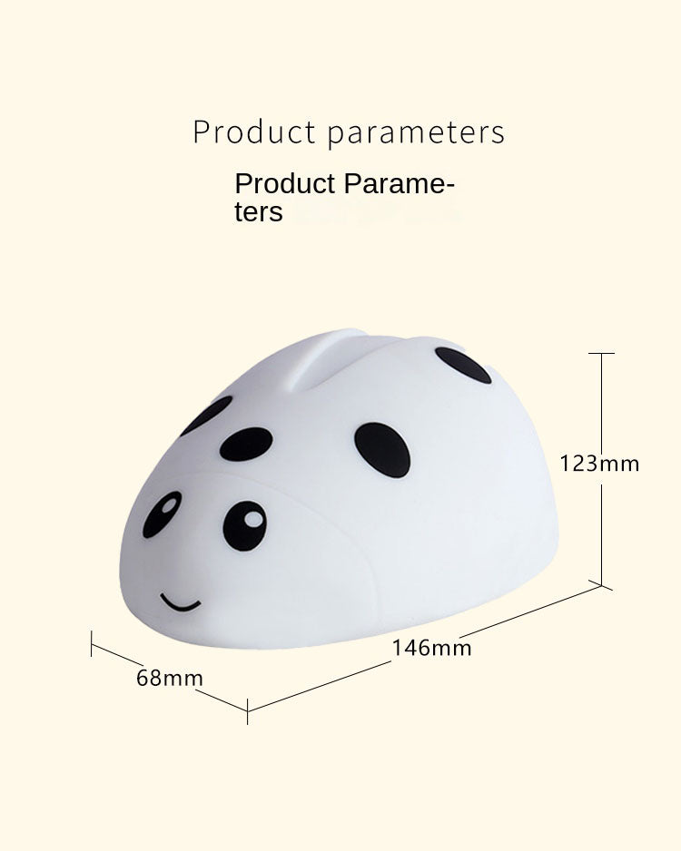 Night Light for beetle beetle Light Nightlights for Children Animal Light 7 Breathing Color Light Cute beetle Gift for Baby Girl Bedroom (beetle Lamp)