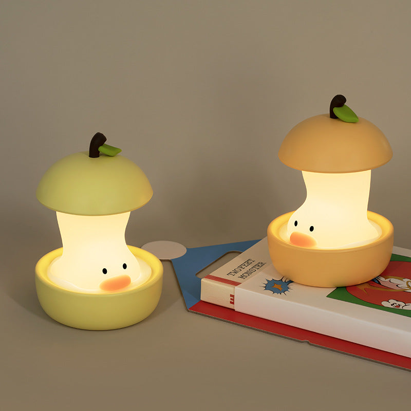 Yali Lizi Cross-border Amazon cute cartoon night light Ornament Creative desktop pat Light and sleep companion light.