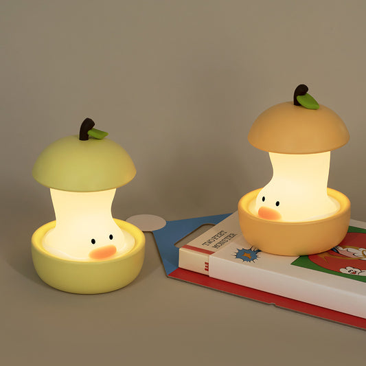 Yali Lizi Cross-border Amazon cute cartoon night light Ornament Creative desktop pat Light and sleep companion light.