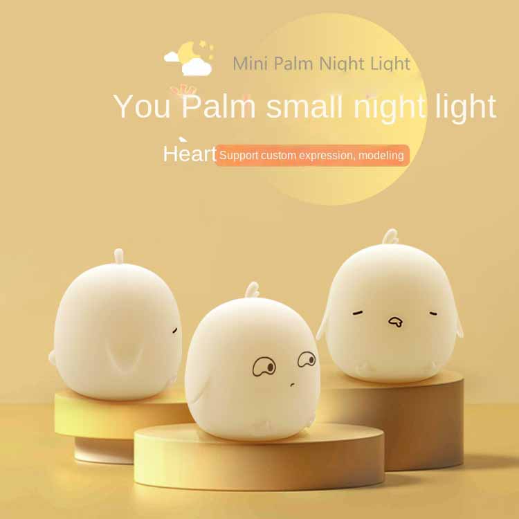 Night Light, Table Light, Lovely Bird, Mini Lamp, Indirect Light, Bedside, Bedroom, Night, Nursing, Eye Friendly, Timer Setting, Touch Sensor, Battery Operated, Indoor Lighting, Energy Saving, Atmosphere Creating, Kawaii