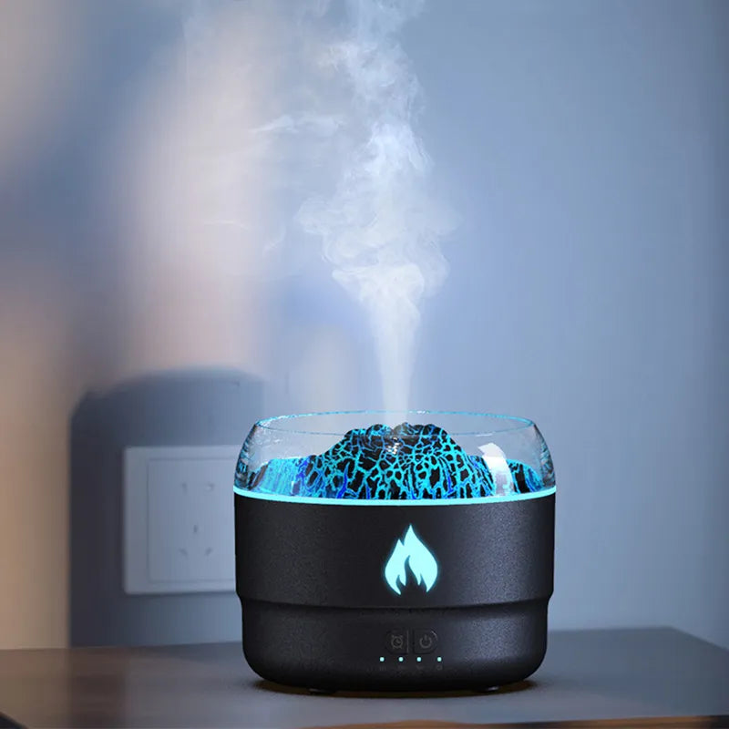 Customized 360-degree Natural Surround Fragrance Simulation Volcanic lava Essential Oil Diffuser