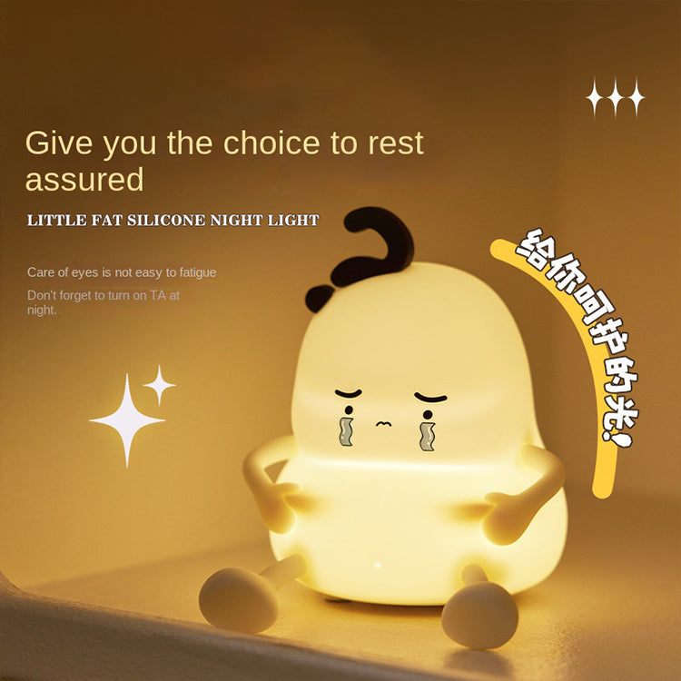 DREAMING MY DREAM Cute Night Light, LED Squishy Novelty Night Lamp, 3 Level Dimmable Nursery Nightlight, Toddler Baby Kids Decor, Cool Gifts for Kids (Baby)
