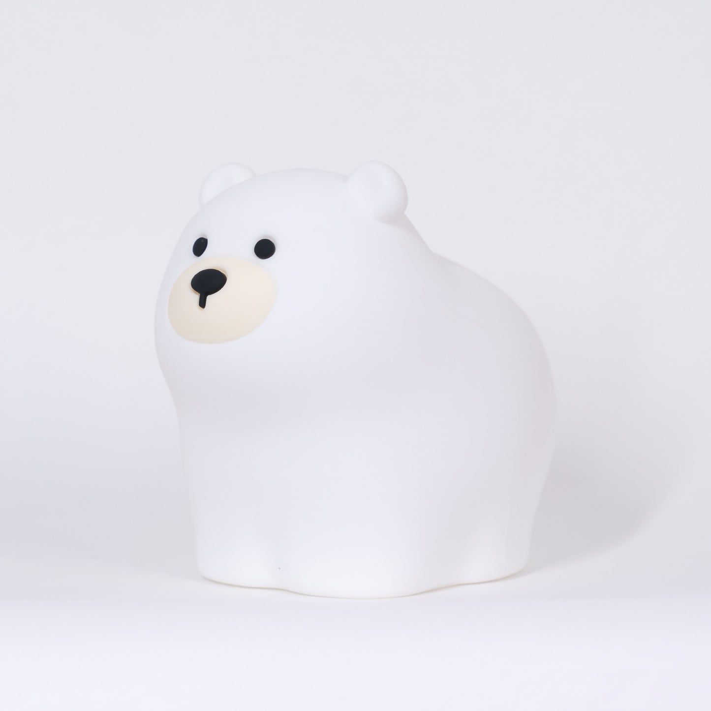 Little Bear Patting Silicone night light, children's bedroom, baby feeding, cute and creative night light, soft light, eye-protecting sleep light