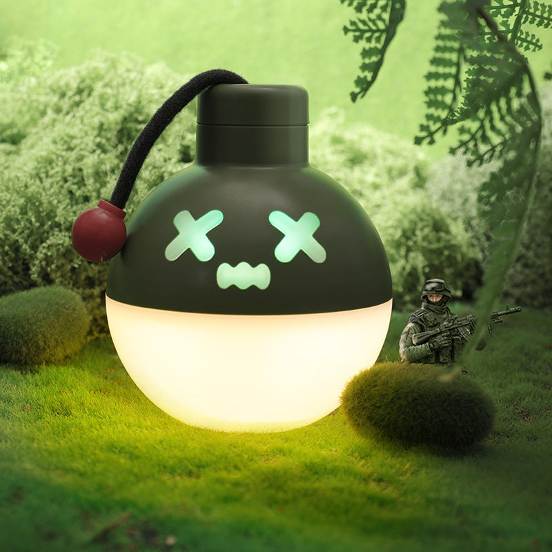 The quirky night light with dazzling color changes creates an atmosphere. The night light with a timer is a novel and unique decorative item