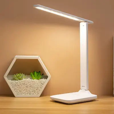 Desk Lamp Eye-Caring Table Lamp Study Lamps with Flexible Arm for Dormitory and Reading Room