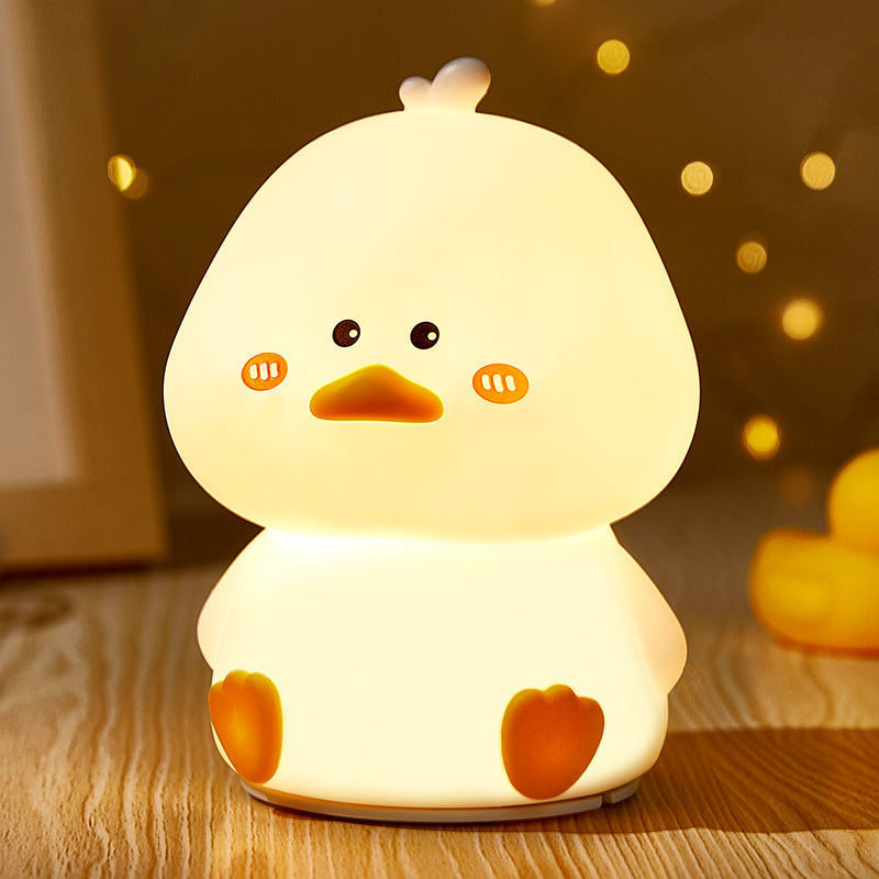 Duck Night Light USB Charging creative night light and Duck light silicone bedroom decorative night light