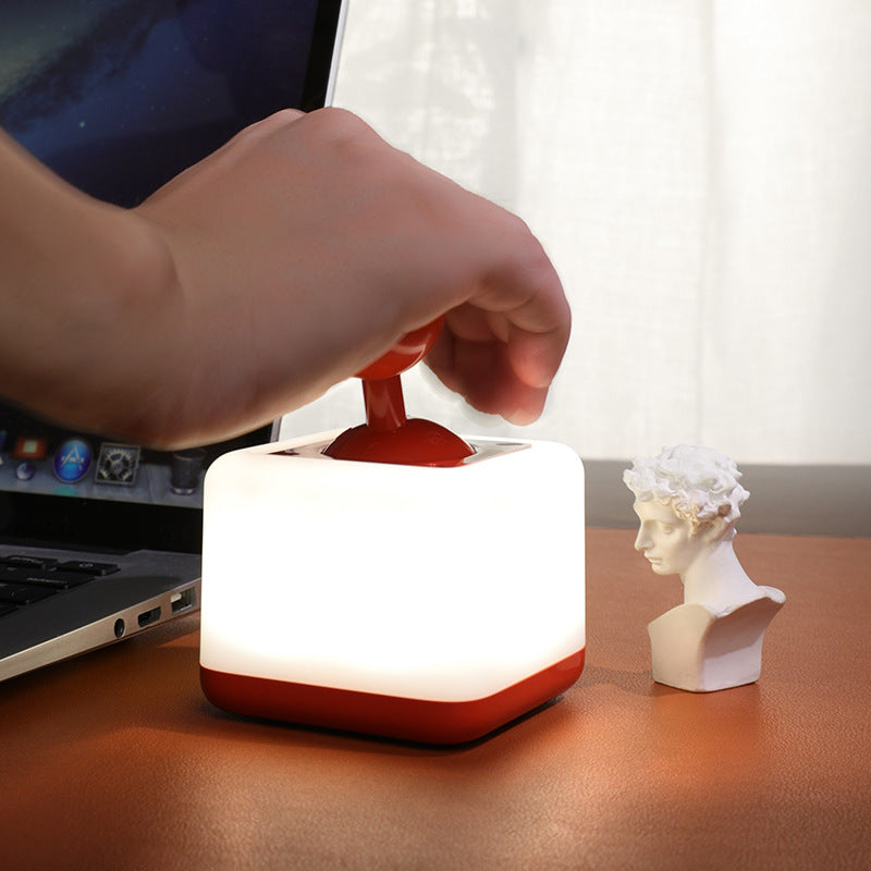 Fun joystick night light, creative gift night light, street stall night market bedroom bedside night light, desktop atmosphere light