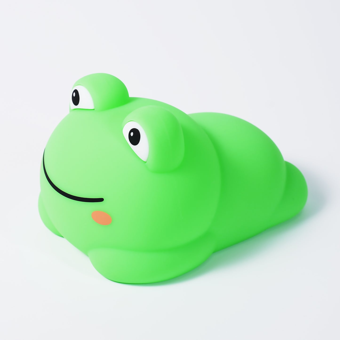 Cute Frog Silicone Night Light – Rechargeable Touch Sensor Lamp with Music & RGB Modes, Kids Nursery & Bedroom Decor