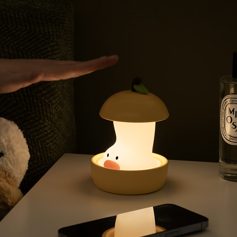 Yali Lizi Cross-border Amazon cute cartoon night light Ornament Creative desktop pat Light and sleep companion light.
