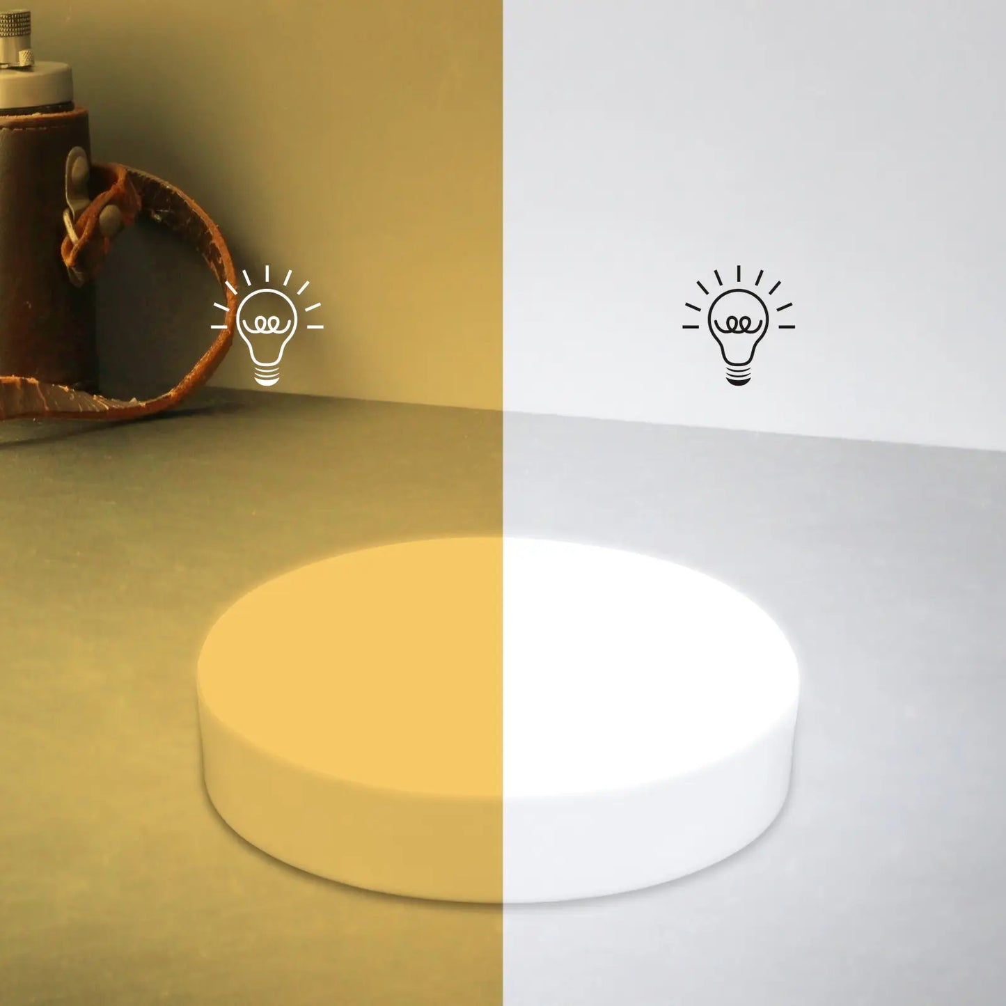 LED Motion Sensor Closet Light Rechargeable Touch Night Light