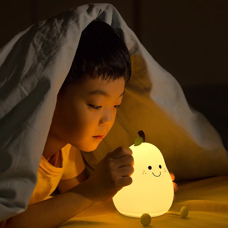 Festival Gift Light Mini Cute Small LED Children's Room Decoration Study Silicone Night Light