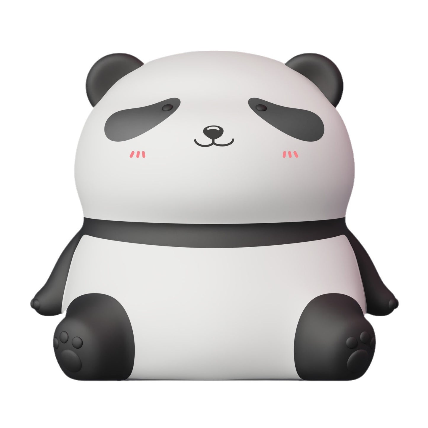 Cute Waving Panda Night Light,Panda gifts,Food Grade Silicone Touch Night Light for Baby Nursery,2 Level Dimmable Nursery Nightlight,Rechargeable Bedside Lamp for kids,Cute Decor for Bedroom