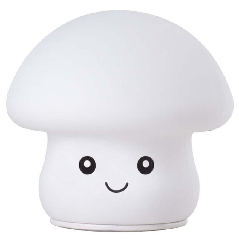 Practical Night Light Smart Creative USB Colorful Mushroom Night Light Children's Night Light Eye Protection Touch Sensor Table Lamp (Color : Mushroom4)