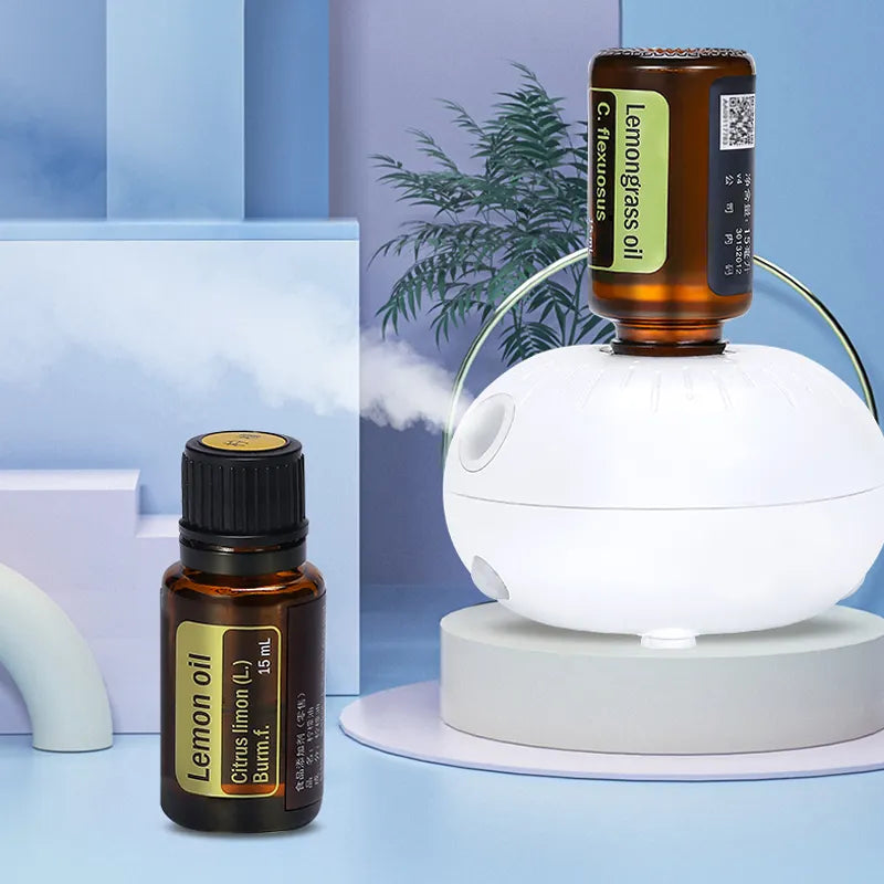 Essential oil diffuser sprayer, portable Kawaiil smart sprayer, USB rechargeable, bedroom and office