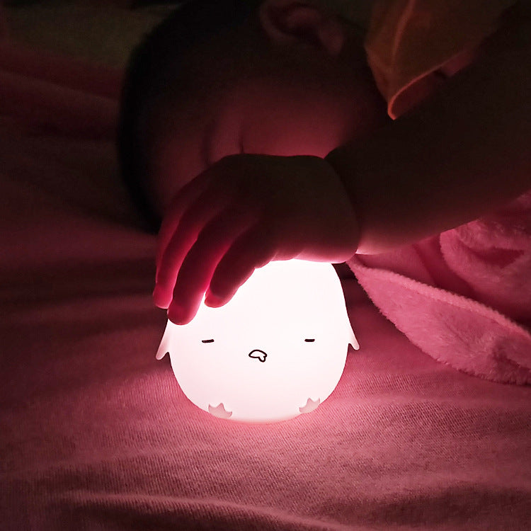 Night Light, Table Light, Lovely Bird, Mini Lamp, Indirect Light, Bedside, Bedroom, Night, Nursing, Eye Friendly, Timer Setting, Touch Sensor, Battery Operated, Indoor Lighting, Energy Saving, Atmosphere Creating, Kawaii