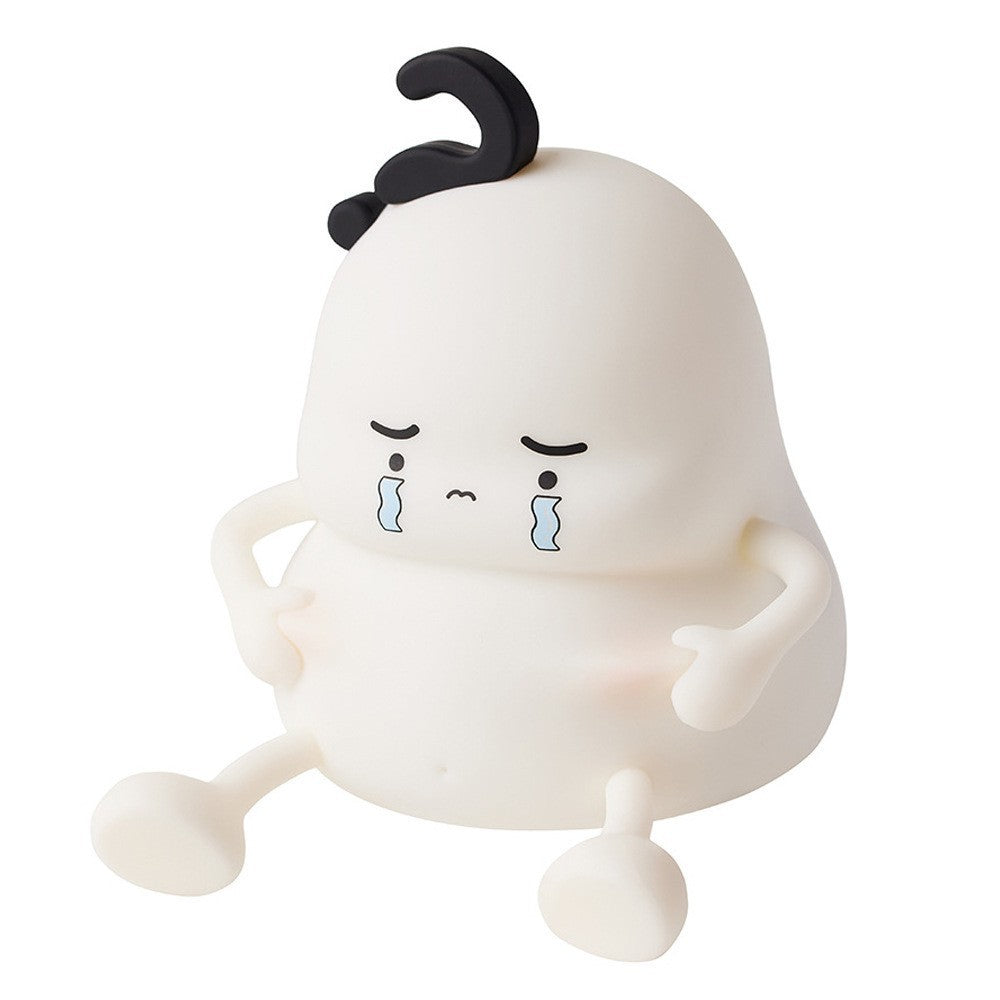 DREAMING MY DREAM Cute Night Light, LED Squishy Novelty Night Lamp, 3 Level Dimmable Nursery Nightlight, Toddler Baby Kids Decor, Cool Gifts for Kids (Baby)