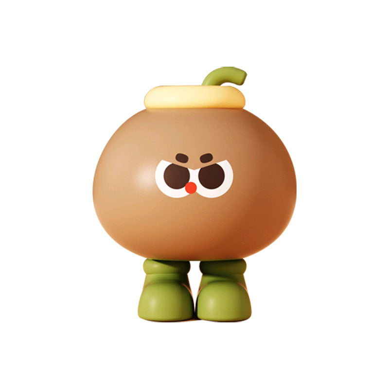 Fruit Silicone Nightlight - Rechargeable Night Light, USB Type C 500mAh 3 Level Brightness Tap Button Switch, Cute Silicone Nightlight for Bedroom