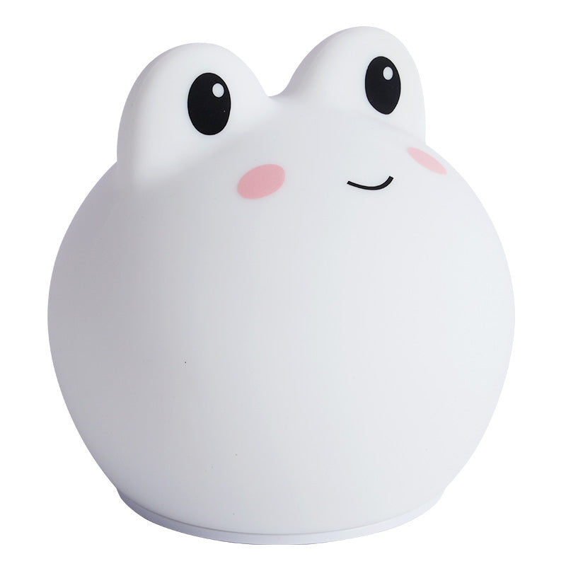 Night Lights for Kids Room LED Light Baby Touch Silicone Frog Light for Breastfeeding Nursery Squishy Lamp for Kids Teens Boys Girls Christmas Gift