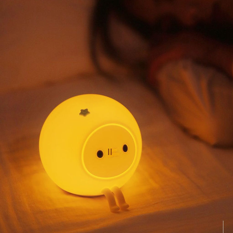 Cute Lemon Night Light for Kids, Brightness Adjustable, Tap Control, Food Grade Silicone, Rechargeable, Baby Night Light Portable Bedside Nursery Lamp, Gift for Girls Boys Toddler Women