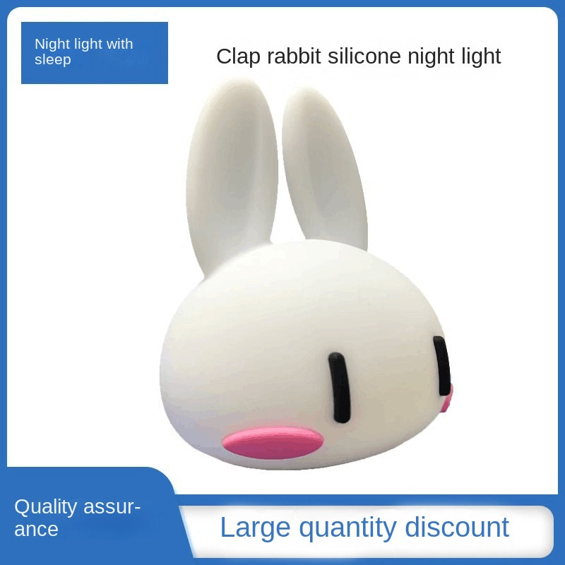 Children's Rechargeable Silicone Panda Night Light 7 Color LED Changing Light Cute Room Decor and Gift Suitable for Toddlers Teens and Valentine's Day Gift Waterproof Night Light Multicolor