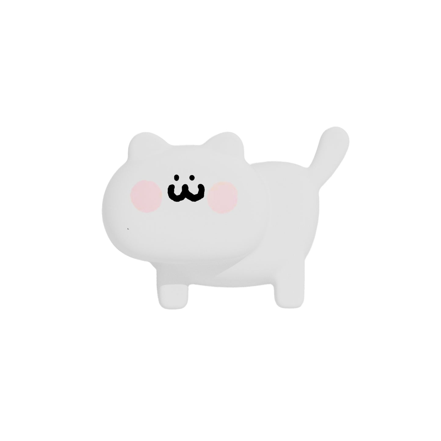 Kitty Night Lights for Kids Silicone Kawaii Cat Light for Baby Nursery Cat Decor for Children Toddlers Teen Women and Cat Lovers Animal Lamp Bunny Decor for Boys Girls