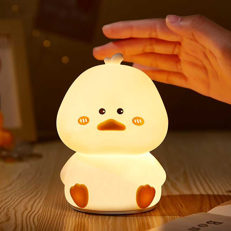 Duck Night Light USB Charging creative night light and Duck light silicone bedroom decorative night light