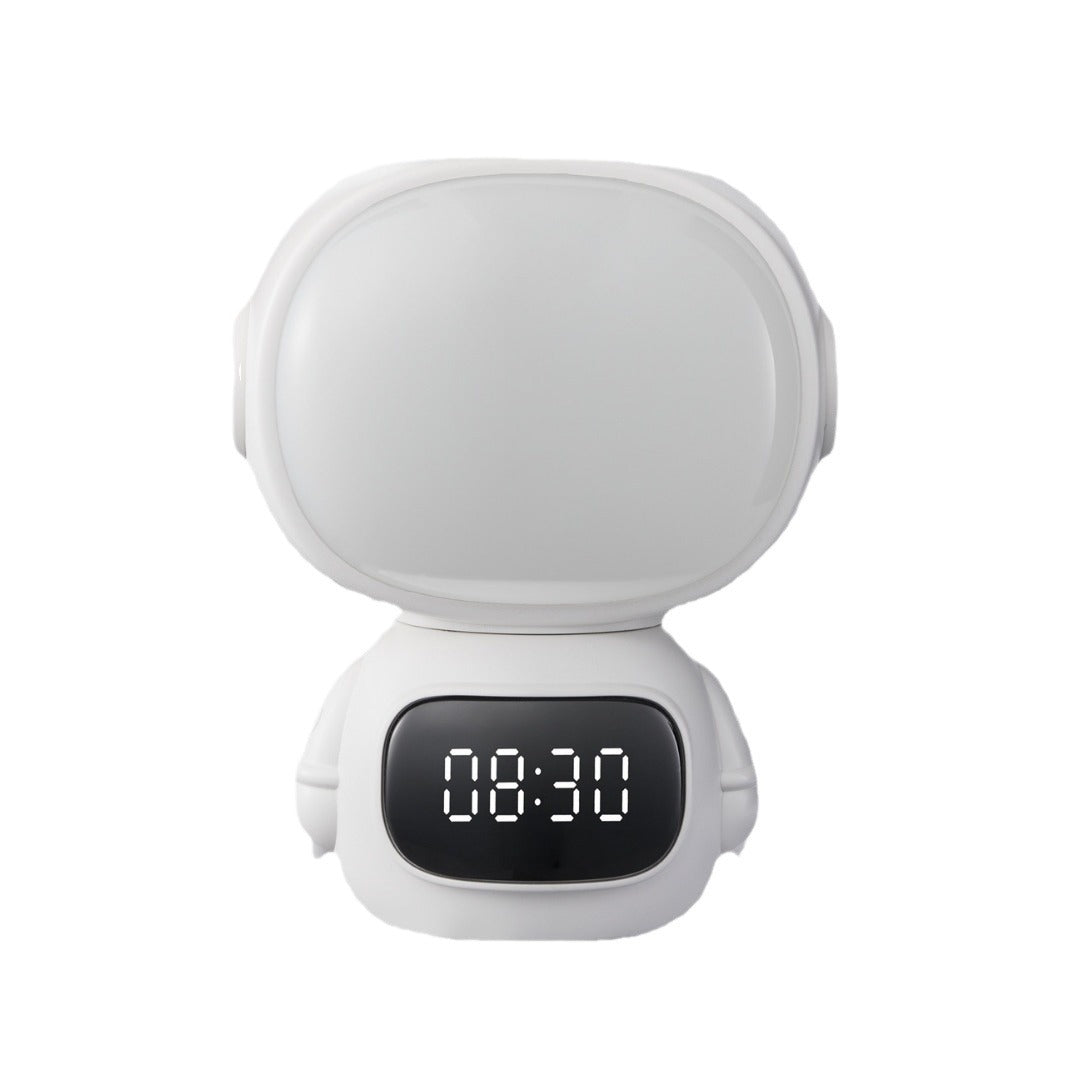 Pasoar LED de enchufe de la luz nocturna con reloj y control remoto, blanco enchufe regulable en la luz de la noche, con temporizy 3 colores claros, la luz de la batería de brillo