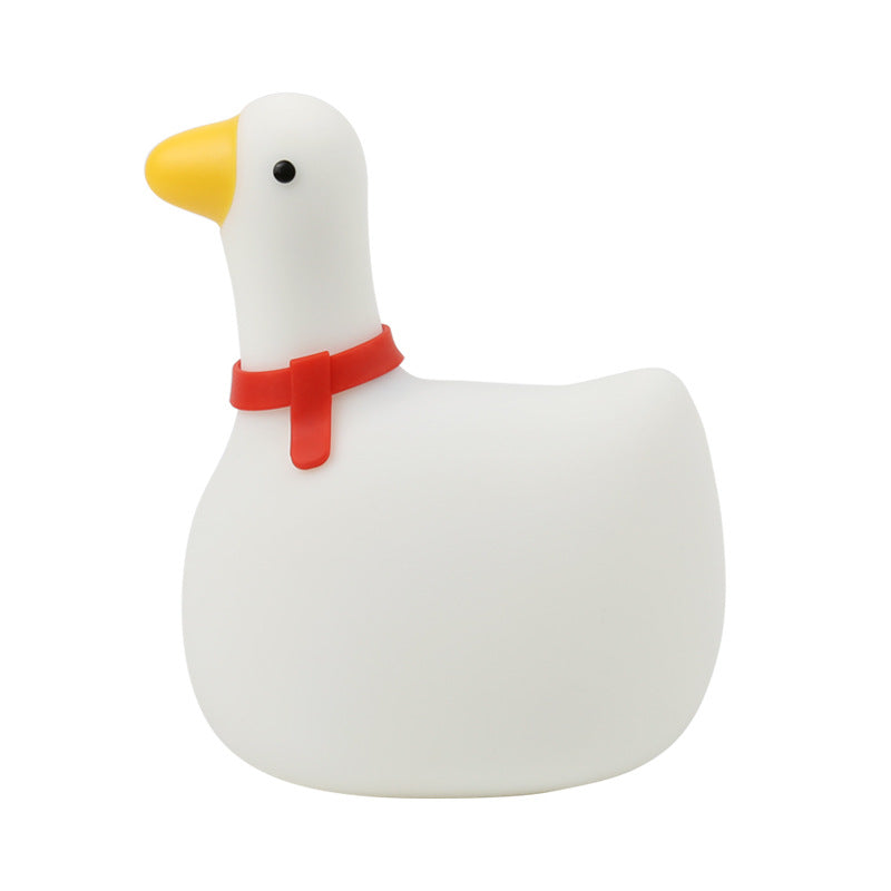 Rocking Goose Silicone Lamp Baby Nursery Light Bedroom Night Light Baby Silicone Light Goose Silicone Light Silicone Night Light Baby Night Light Children Night Light Nursery Lamp
