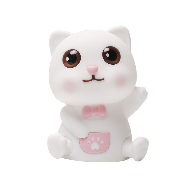 Three Speed Dimming USB Charging Timing Small Night Light, Bedside Sleeping LED Color Clapping Light