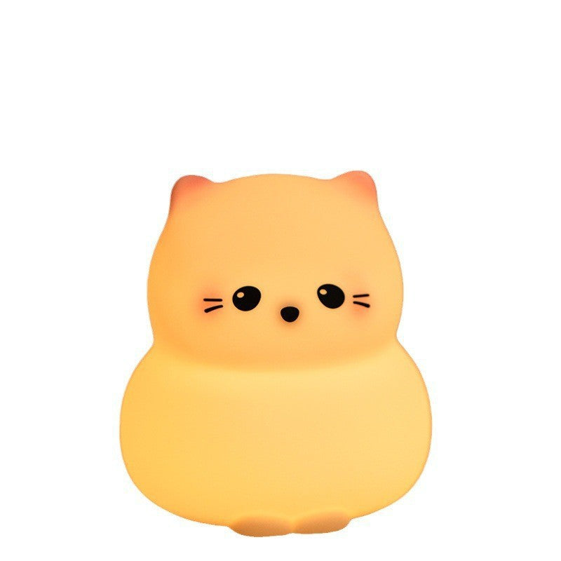 Cute Night Light For Animal Nightlight LED KiwBird Night Light Lamp Rechargeable 3 Dimmable Silicone Nursery