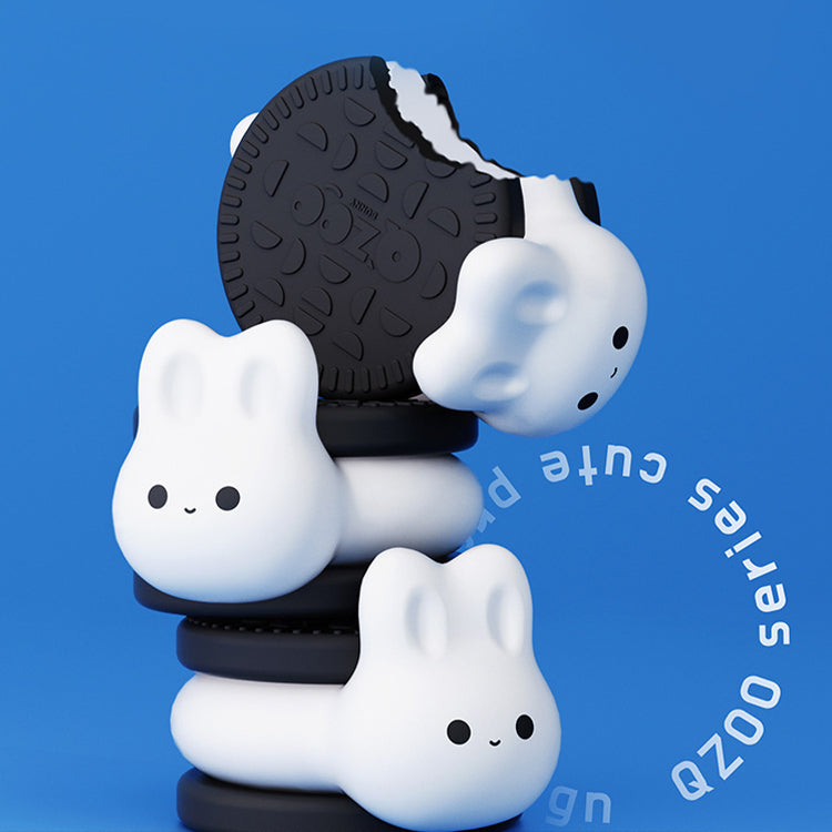 Silicone Small Night Light Bunny Charging Creative Mini Pat Light Soft Light Eye Protection with Sleeping Light