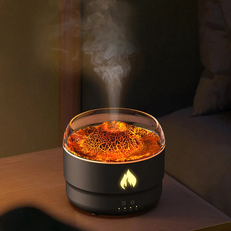 Customized 360-degree Natural Surround Fragrance Simulation Volcanic lava Essential Oil Diffuser