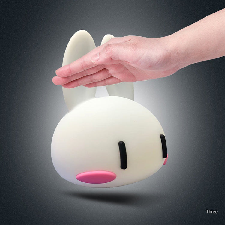 Children's Rechargeable Silicone Panda Night Light 7 Color LED Changing Light Cute Room Decor and Gift Suitable for Toddlers Teens and Valentine's Day Gift Waterproof Night Light Multicolor