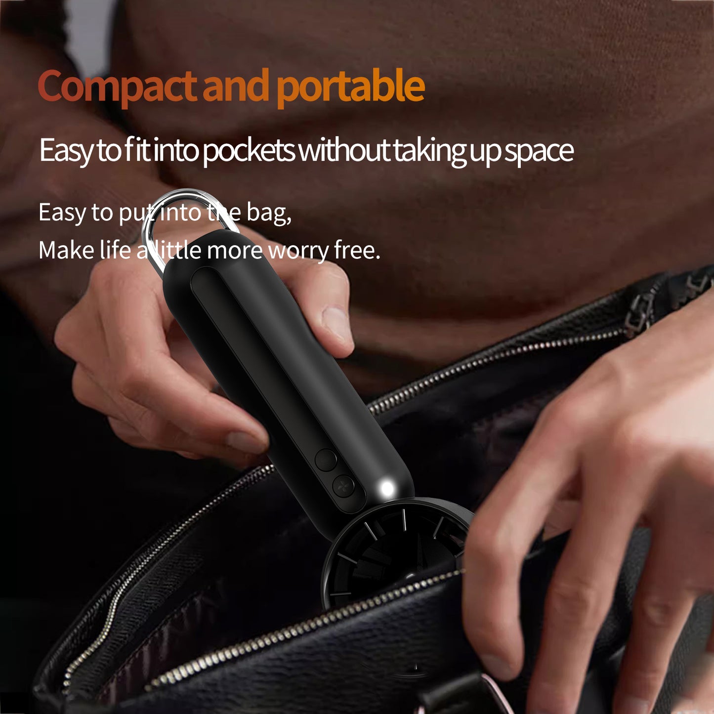 New Creative 100-speed High-speed Handheld Mini USB Fan Outdoor Desktop Violent Turbo Fan