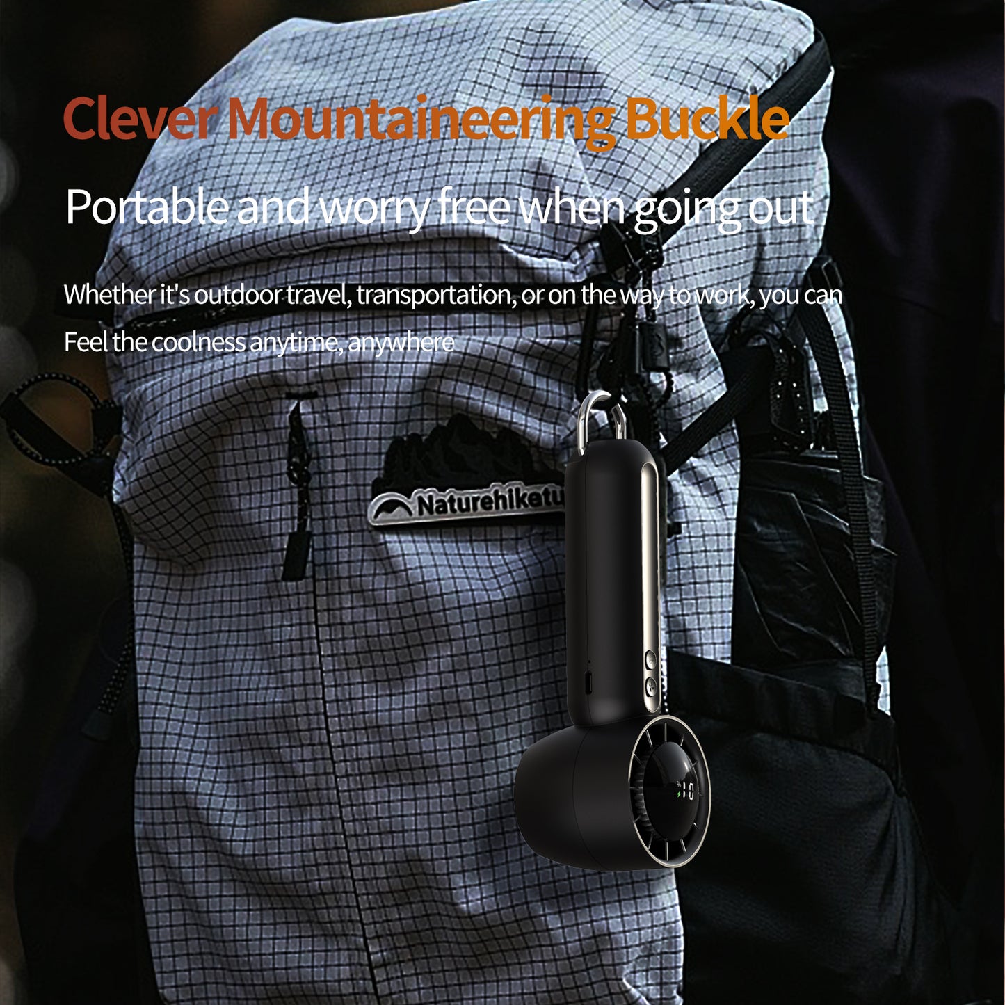 New Creative 100-speed High-speed Handheld Mini USB Fan Outdoor Desktop Violent Turbo Fan