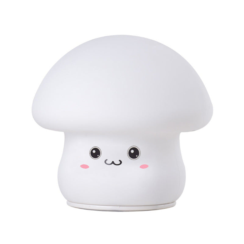 Practical Night Light Smart Creative USB Colorful Mushroom Night Light Children's Night Light Eye Protection Touch Sensor Table Lamp (Color : Mushroom4)