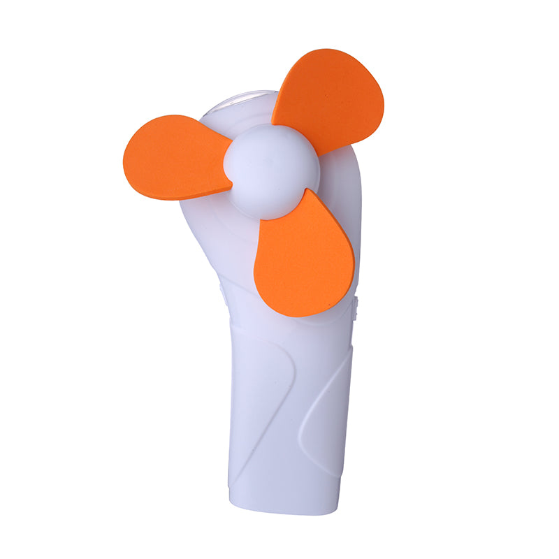 Manufacturer direct sale cross-border outdoor handheld LED lighting flashlight convenient to carry mountain climbing buckle suspension mini fan.