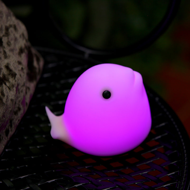 Whale Soft Silicone Toddler Night Diaper Changingbaby Appropriate Light Toy-Grade Material Portable Husband Silicone abs Wall Lamps That can be Used in Various