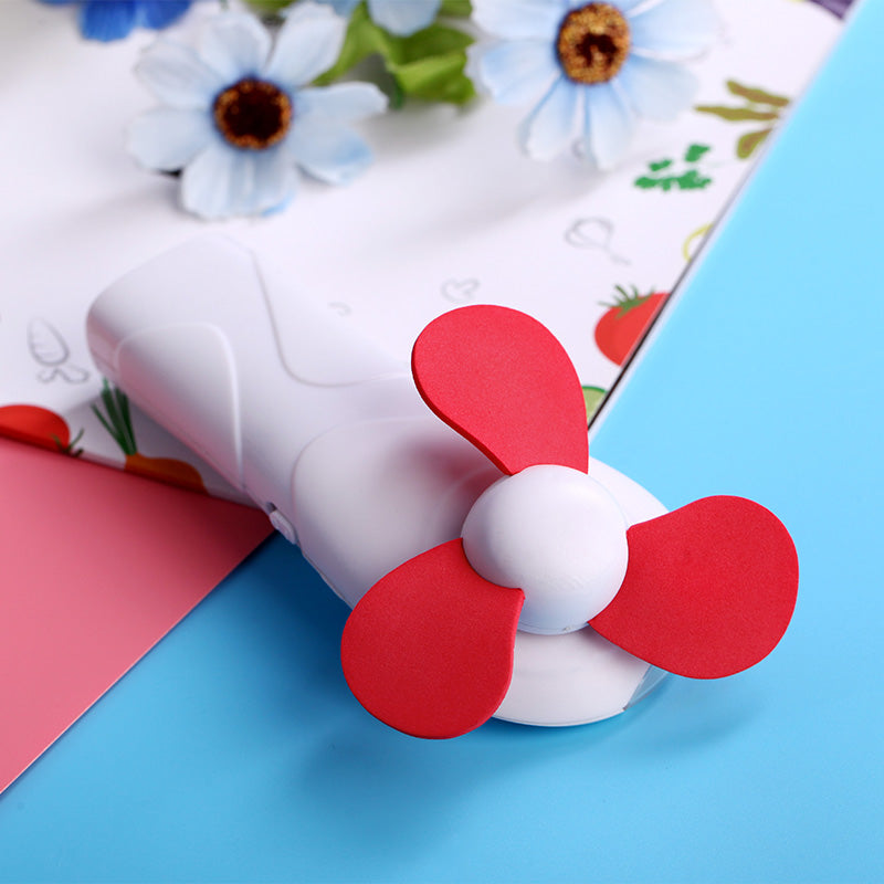 Manufacturer direct sale cross-border outdoor handheld LED lighting flashlight convenient to carry mountain climbing buckle suspension mini fan.