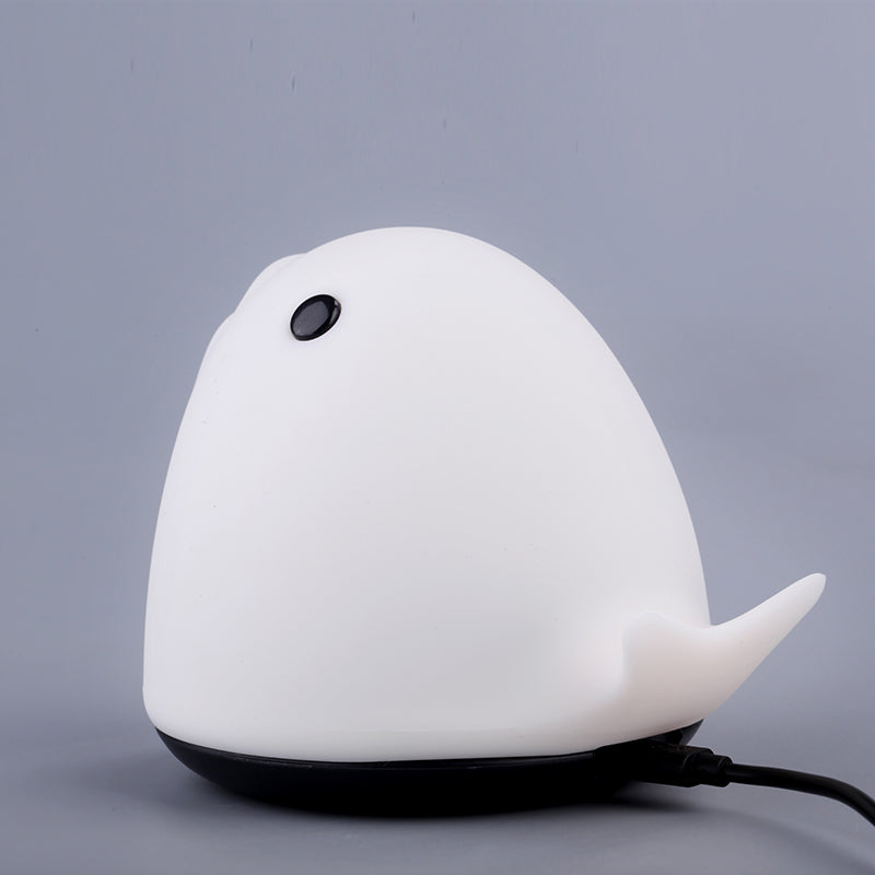 Whale Soft Silicone Toddler Night Diaper Changingbaby Appropriate Light Toy-Grade Material Portable Husband Silicone abs Wall Lamps That can be Used in Various