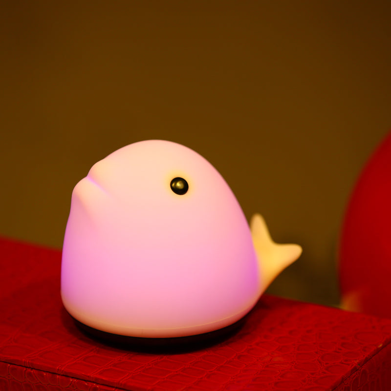 Whale Soft Silicone Toddler Night Diaper Changingbaby Appropriate Light Toy-Grade Material Portable Husband Silicone abs Wall Lamps That can be Used in Various